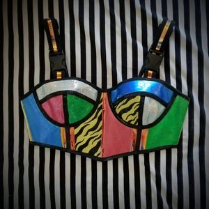 Costume wrestler bra Dolls kill size xs
